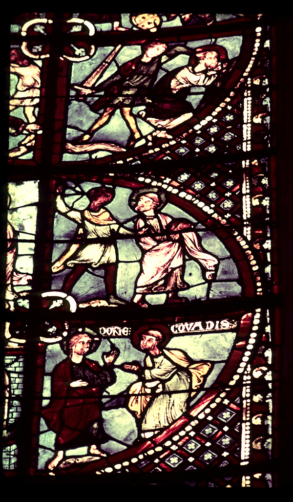Apse, Lady of Lourdes Chapel, window 18, section 10