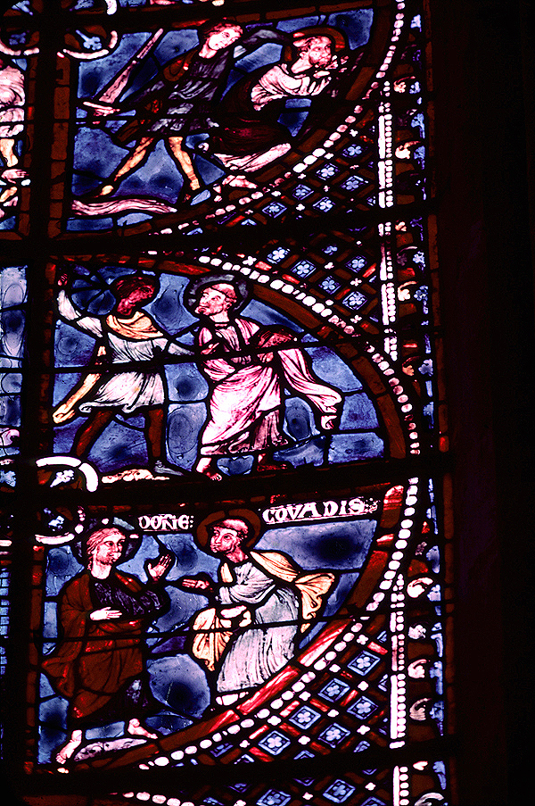 Apse, Lady of Lourdes Chapel, window 18, pl. 10