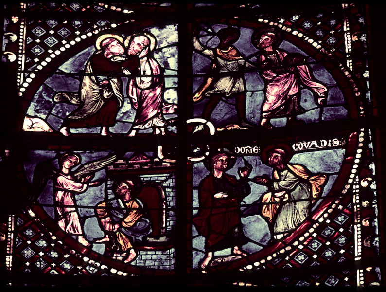 Apse, Lady of Lourdes Chapel, window 18, section 12