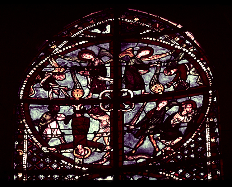 Apse, Lady of Lourdes Chapel, window 18, section 13