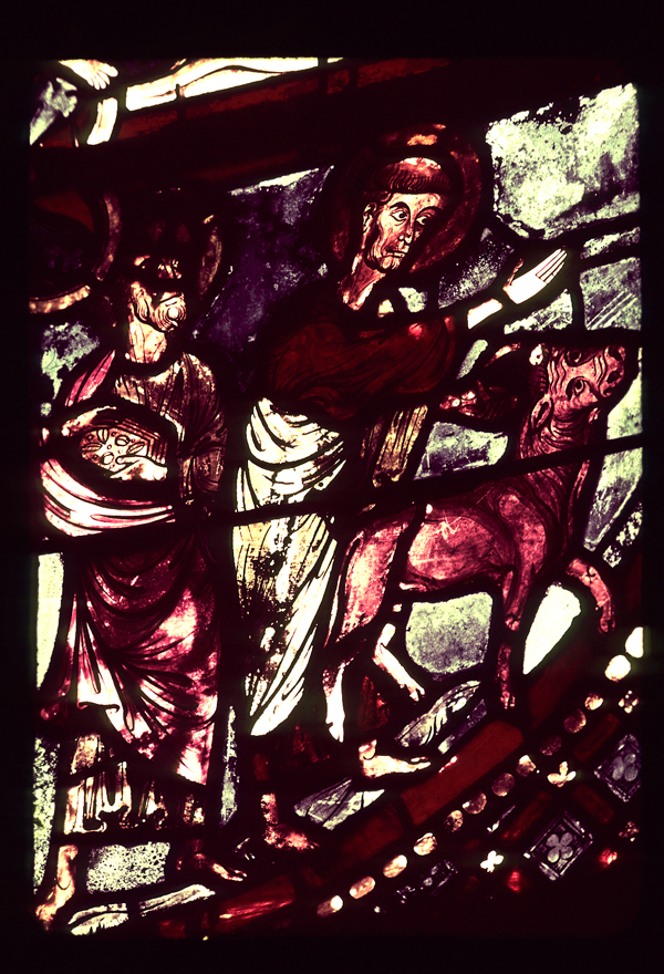 Apse, Lady of Lourdes Chapel, window 18, section 4