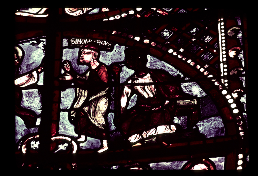 Apse, Lady of Lourdes Chapel, window 18, section 8