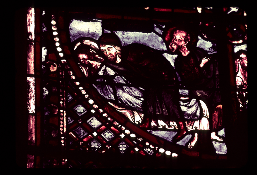 Apse,  Lady of Lourdes Chapel, window 18, section 6