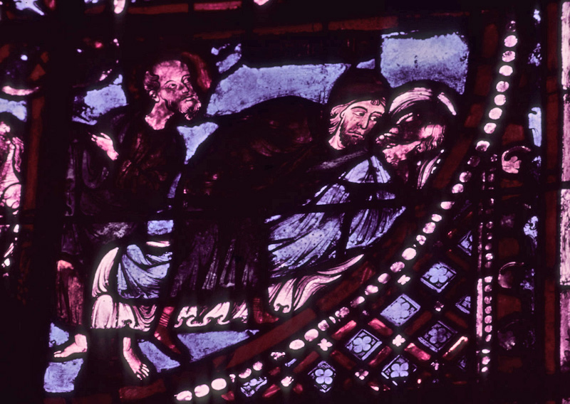 Apse, Lady of Lourdes Chapel, window 18, pl. 6