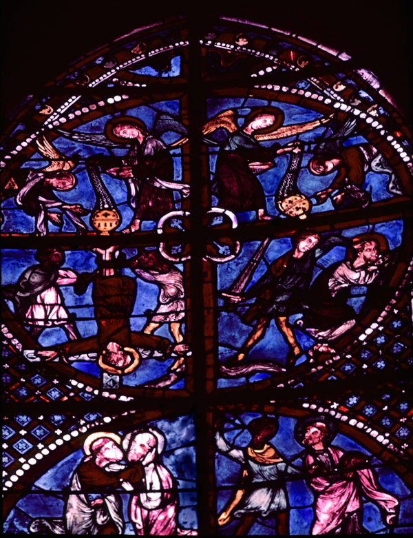 Apse, Lady of Lourdes Chapel, window 18, pl. 13