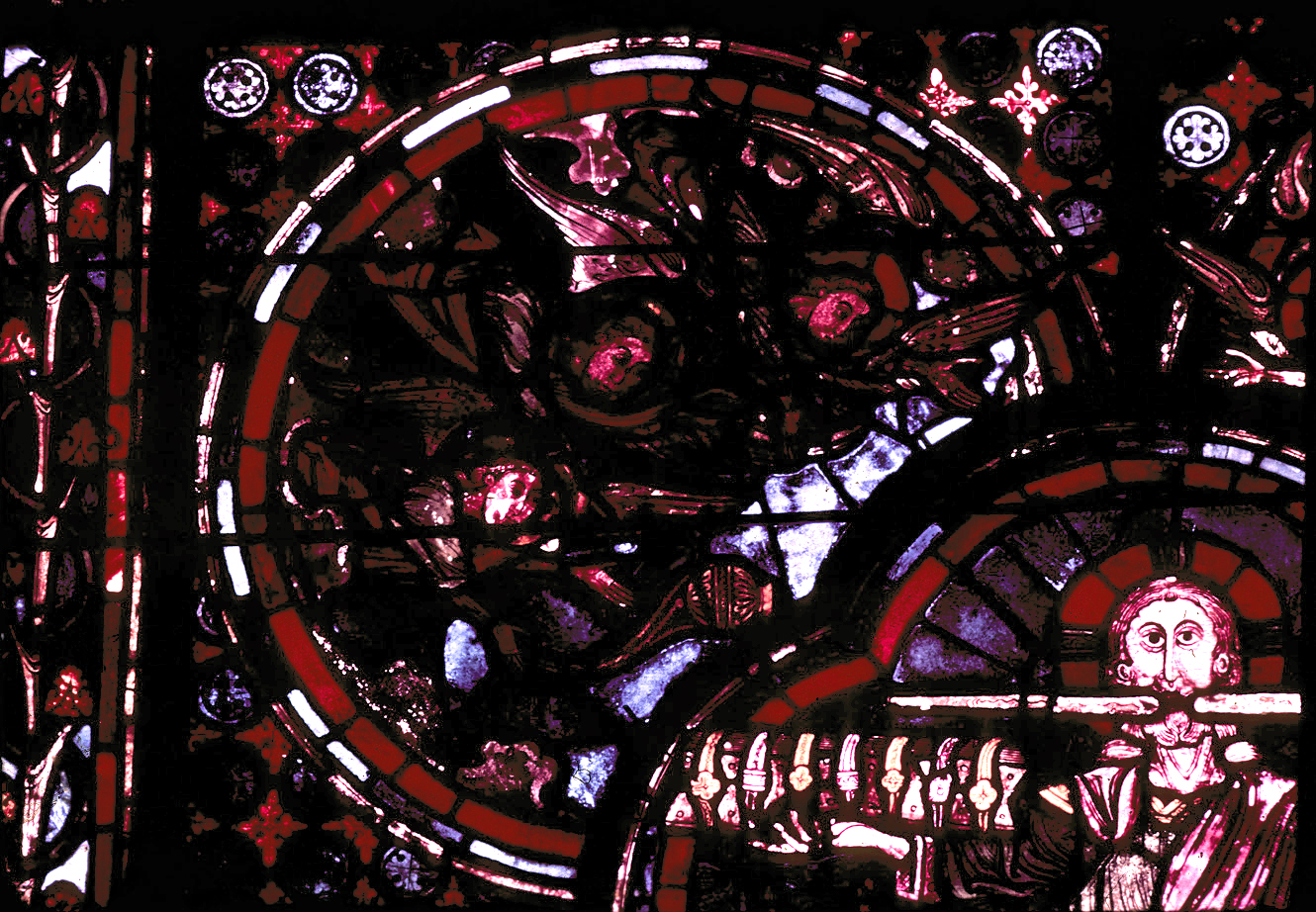 Apse, outer ambulatory, window 6, section 10