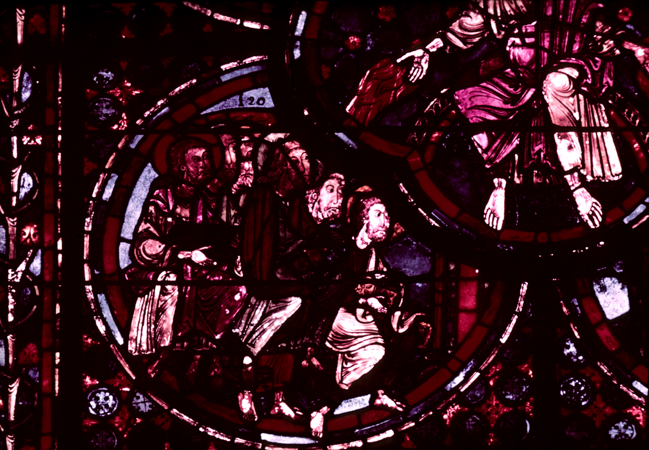 Apse, outer ambulatory, window 6, section 11