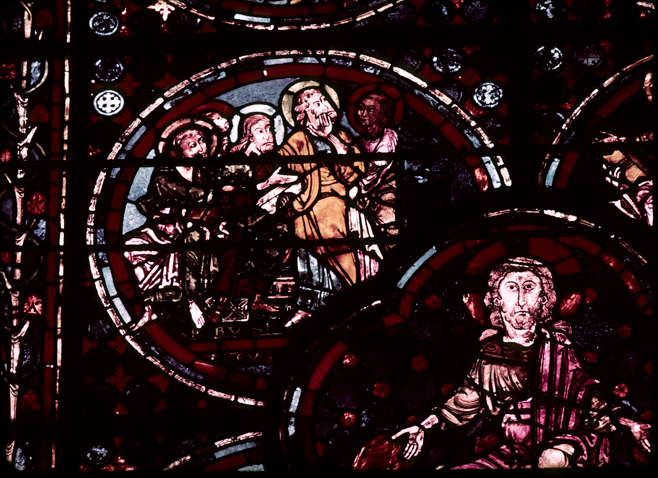 Apse, outer ambulatory, window 6, section 12