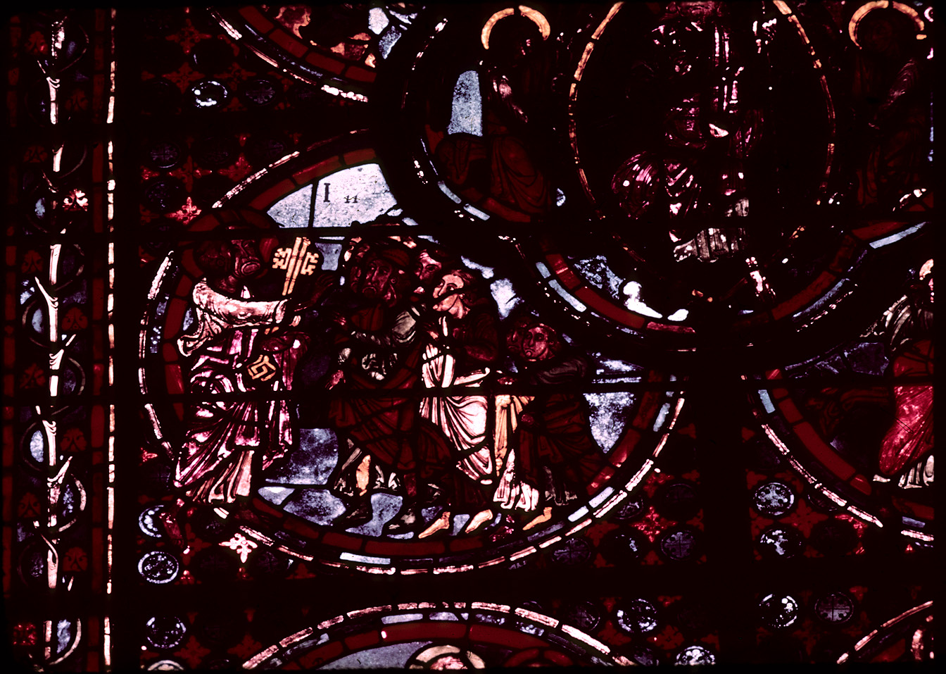 Apse, outer ambulatory, window 6, section 13