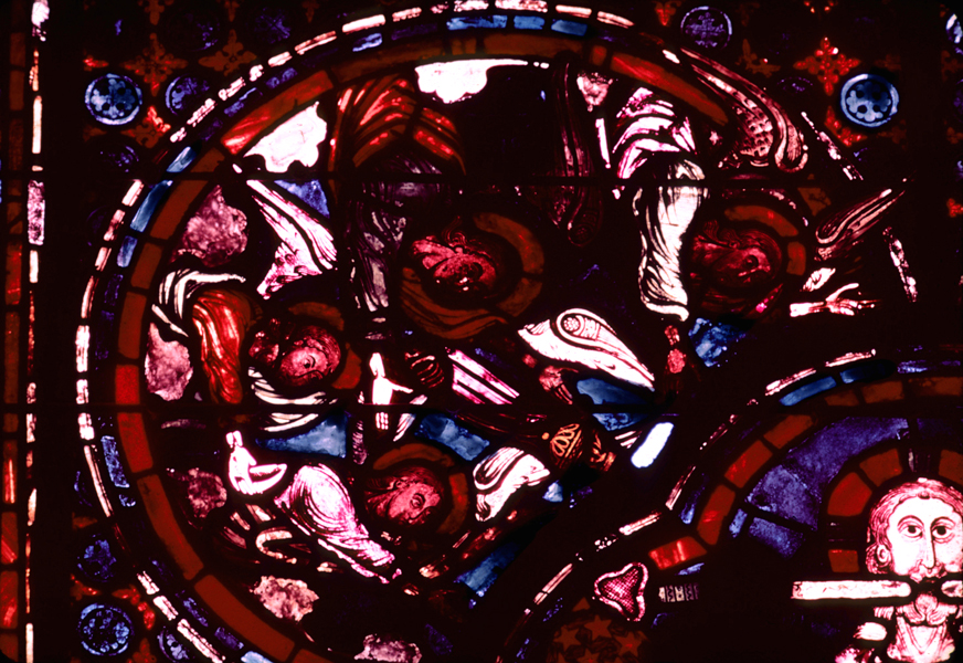 Apse, outer ambulatory, window 6, pl. 2
