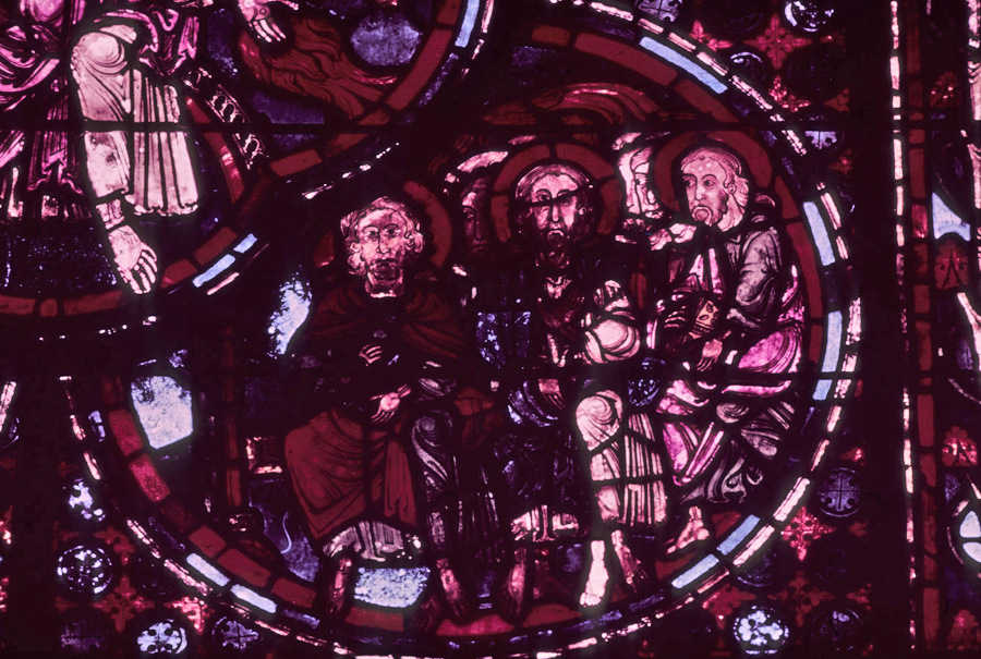 Apse, outer ambulatory, window 6, section 3
