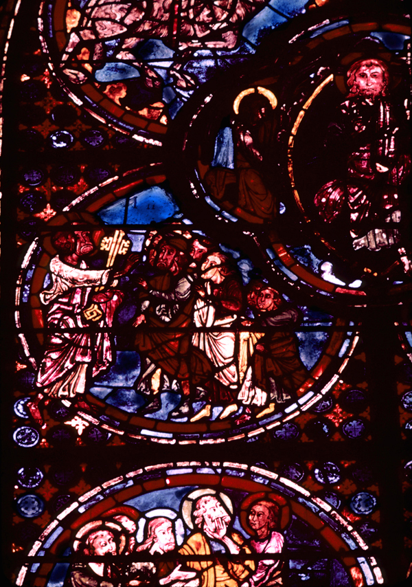 Apse, outer ambulatory, window 6, pl. 13