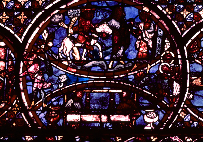 Apse, outer ambulatory, window 20, pl. 1
