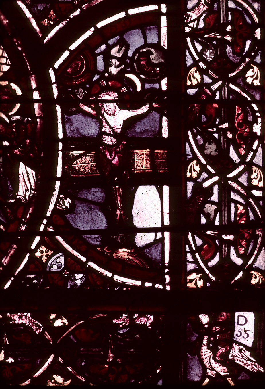 Apse, outer ambulatory,  window 20, section 2