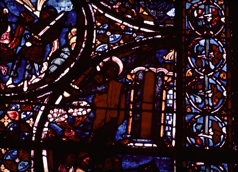 Apse, outer ambulatory, window 20, section 6