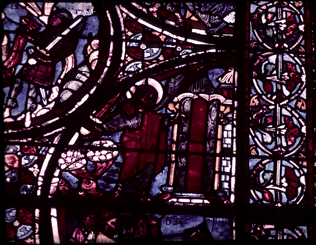 Apse, outer ambulatory, window 20, section 6