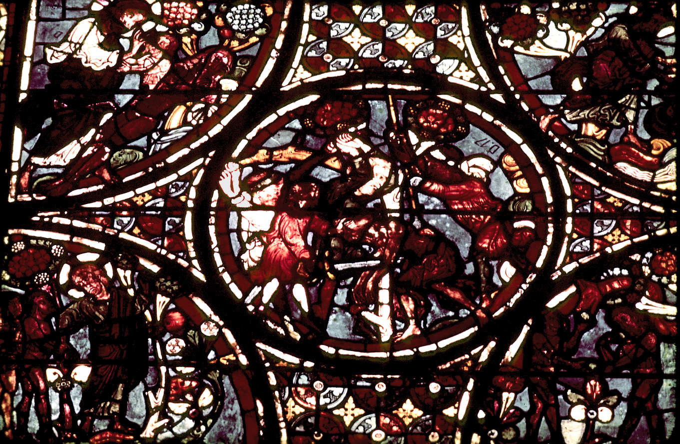 Apse, outer ambulatory, window 20, section 10