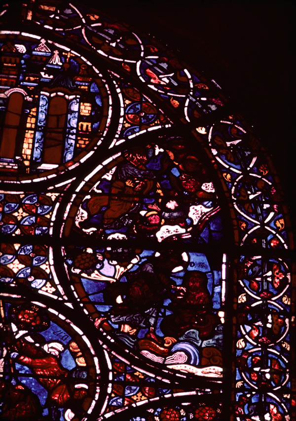 Apse, outer ambulatory, window 20, section 17