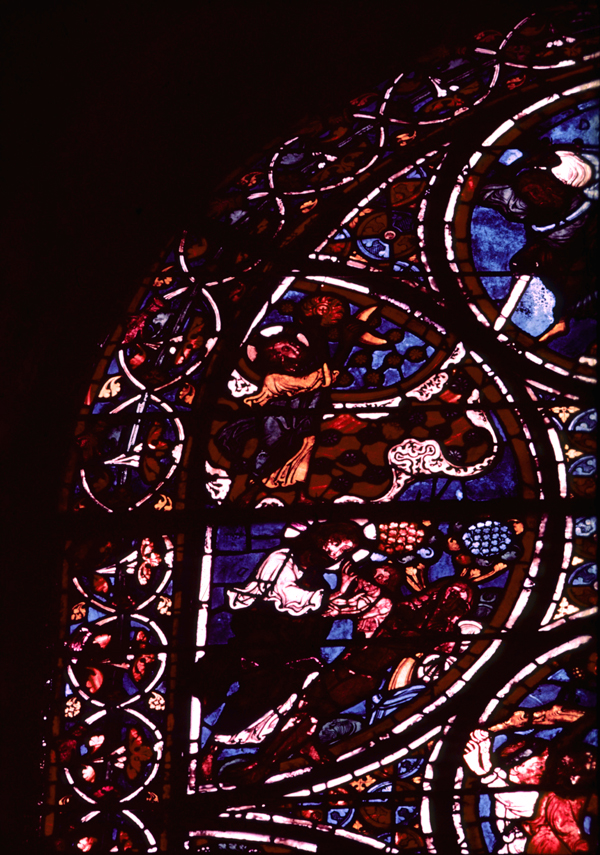 Apse, outer ambulatory, window 20, section 18