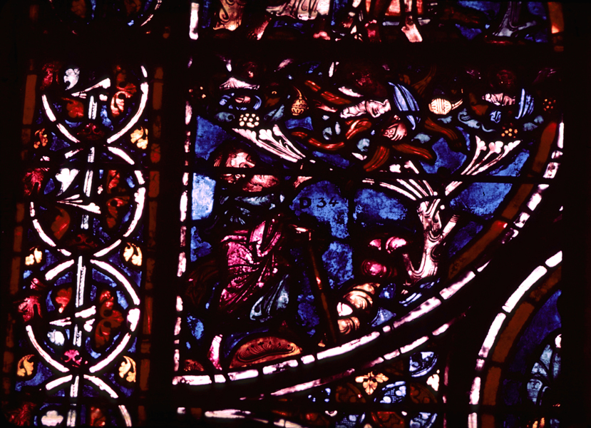 Apse, outer ambulatory, window 20, section 13