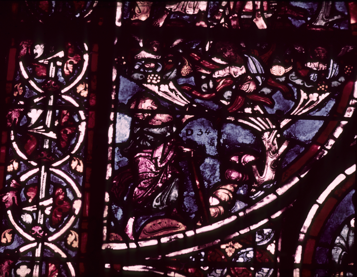 Apse, outer ambulatory, window 20, section 13