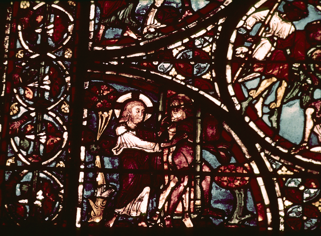 Apse, outer ambulatory, window 20, section 14