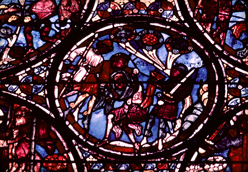 Apse, outer ambulatory, window 20, section 7
