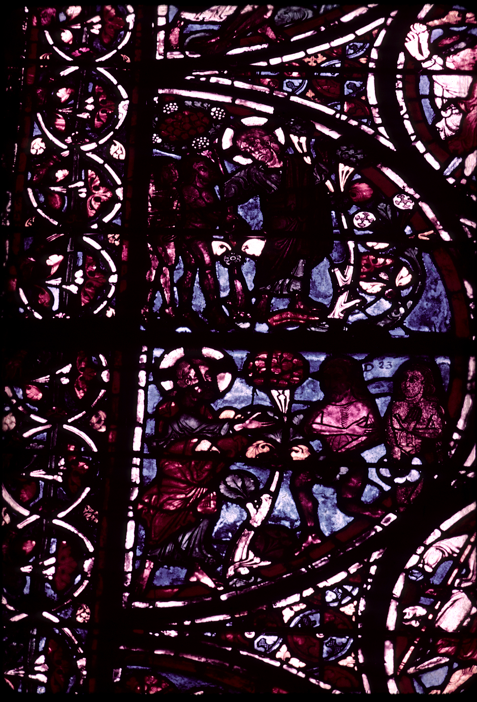 Apse, outer ambulatory, window 20, section 15-16