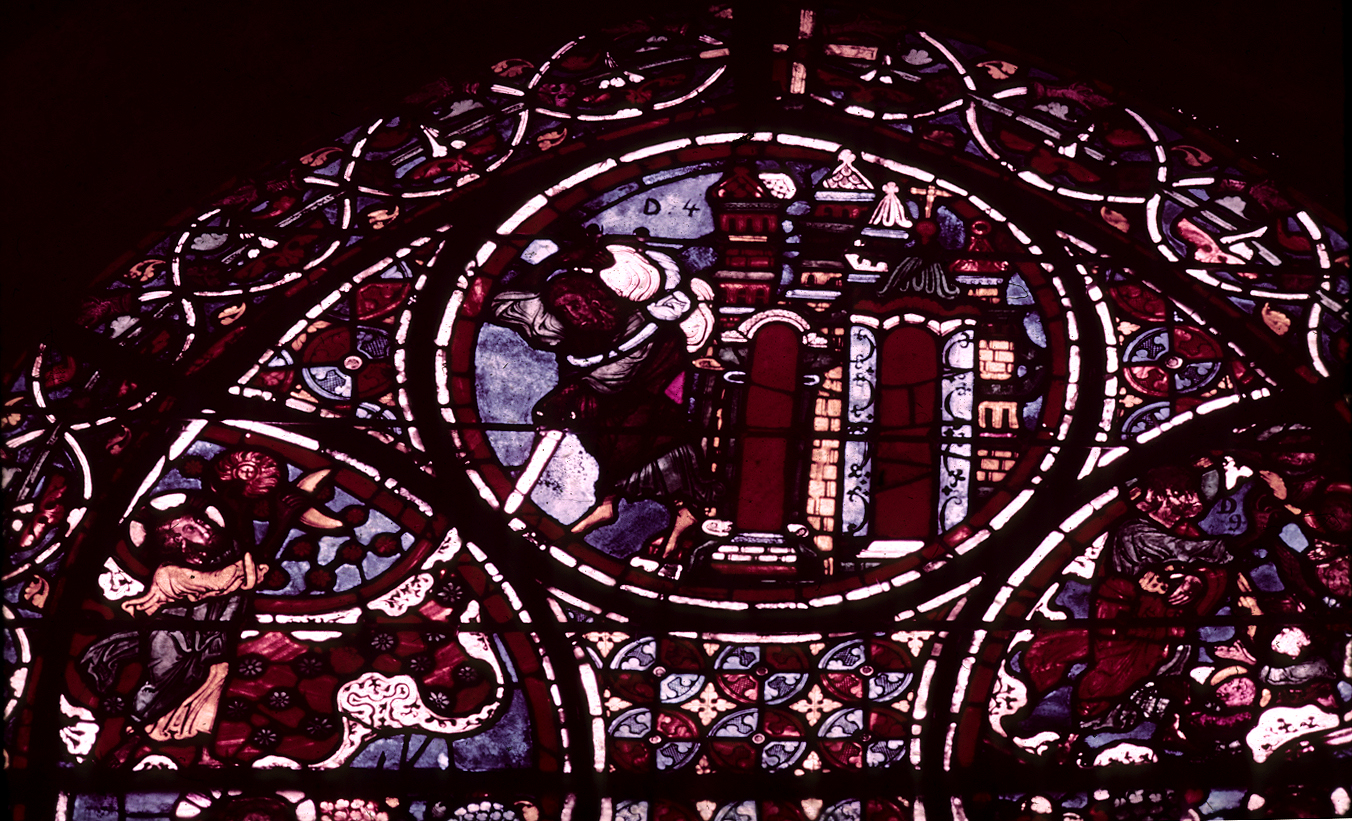 Apse, outer ambulatory, window 20, section 19