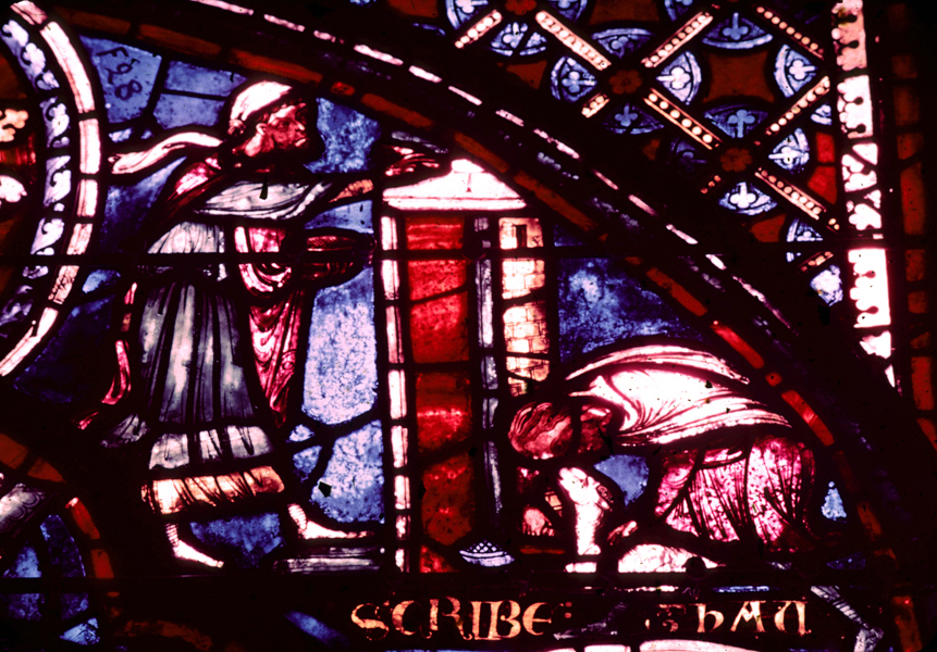 Apse, outer ambulatory, window 15, section 5