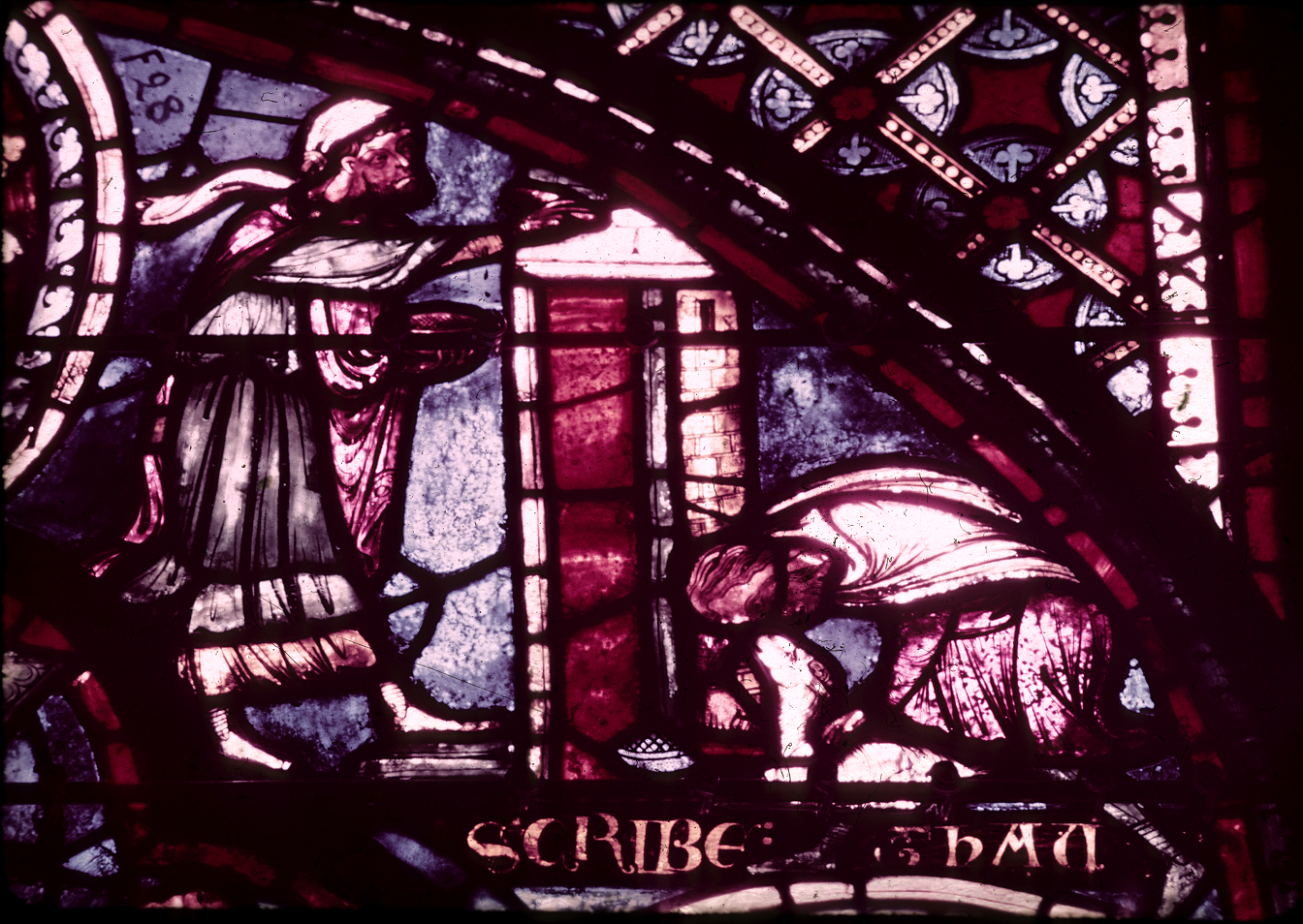 Apse, outer ambulatory, window 15, section 5