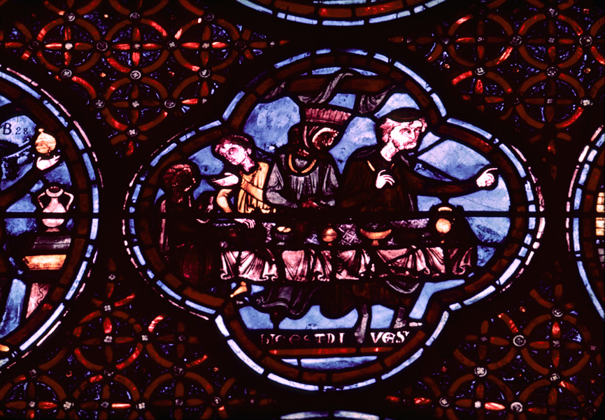 Apse, outer ambulatory, window 25, section 6