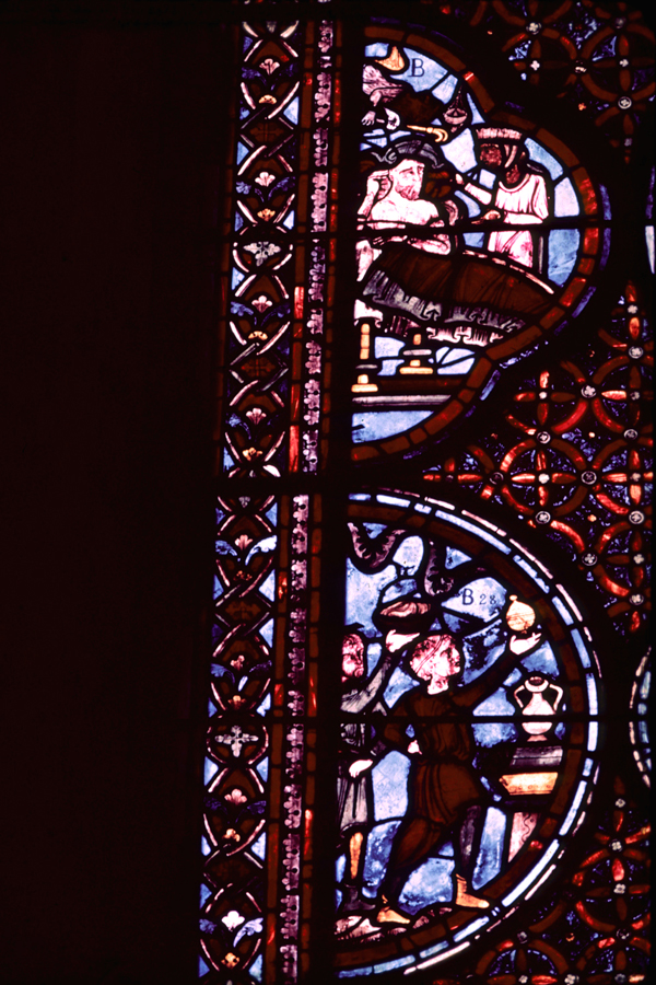 Apse, outer ambulatory, window 25, section 11