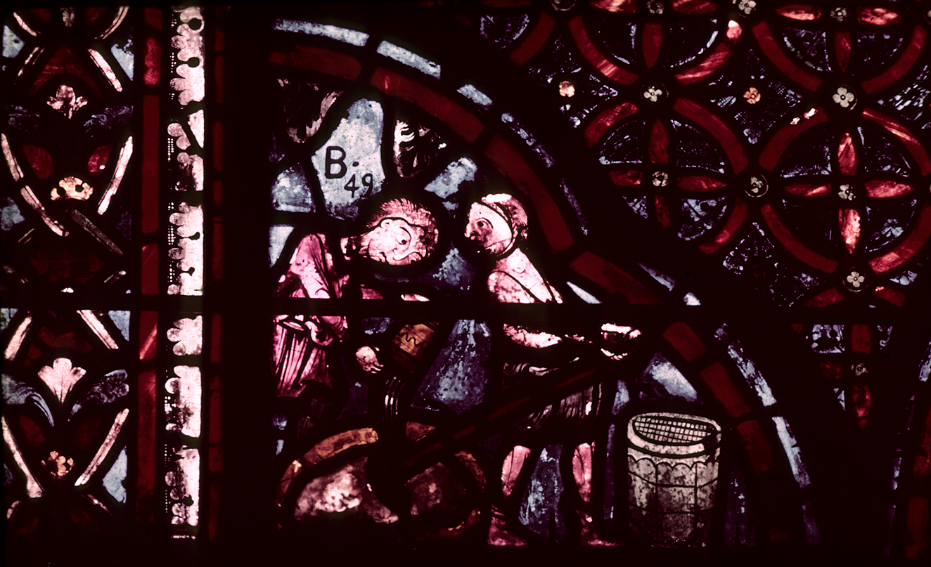 Apse, outer ambulatory, window 25, section 15