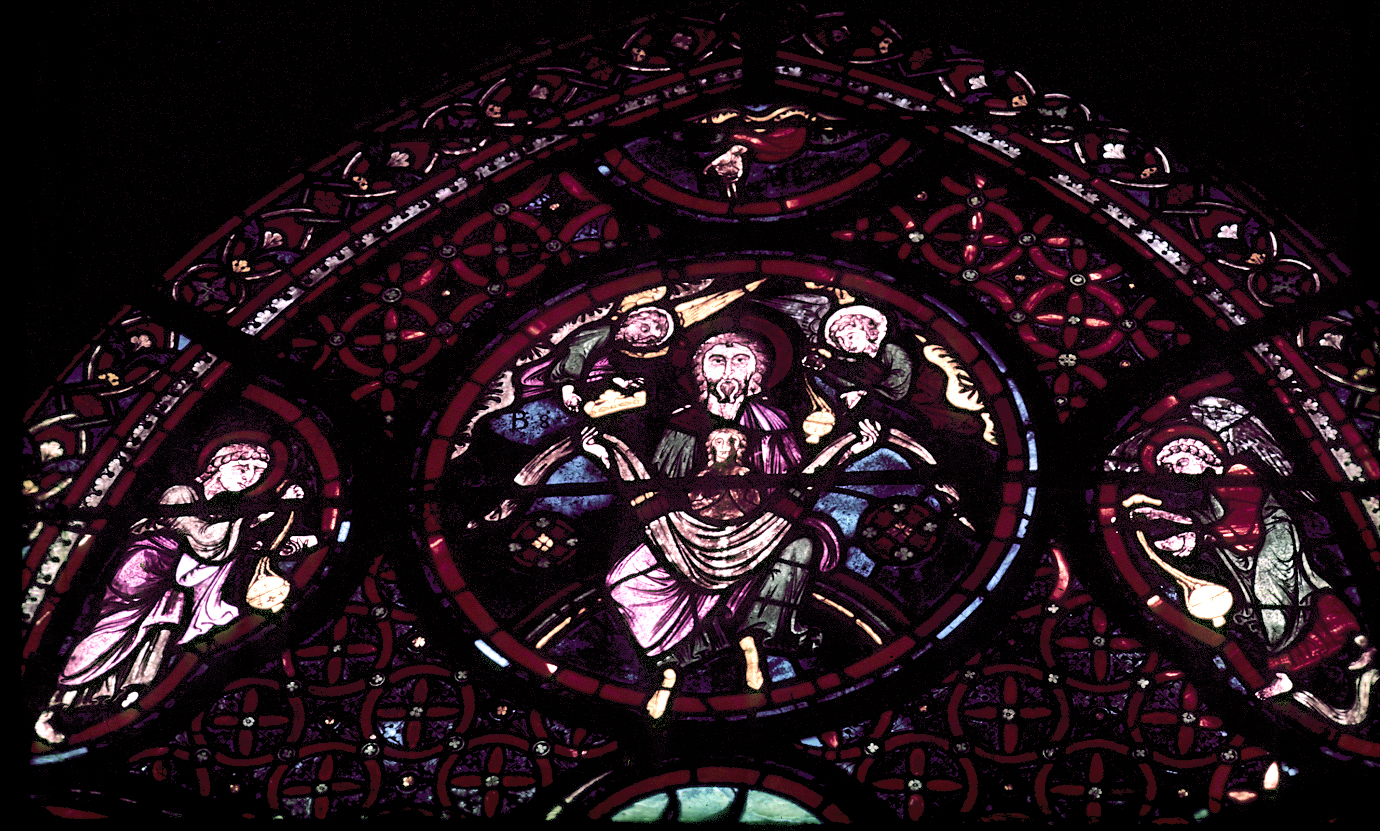Apse, outer ambulatory, window 25, section 9