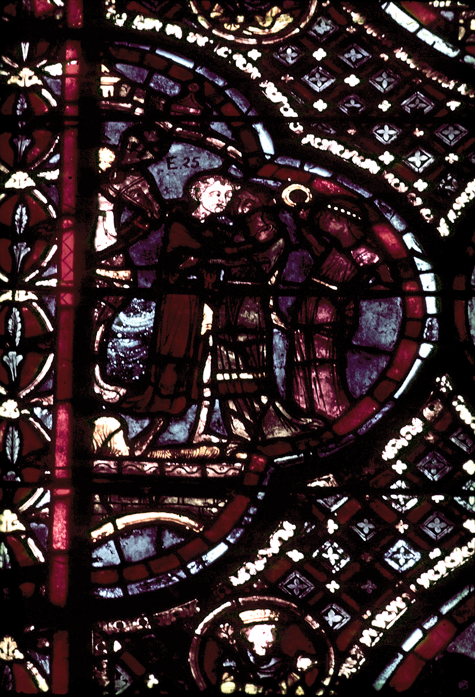 Apse, outer ambulatory, window 16, section 14