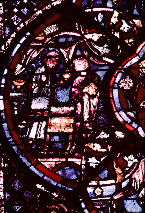 Apse, outer ambulatory, window 16, section 6