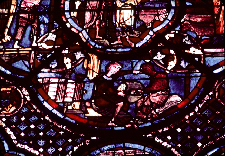Apse, outer ambulatory, window 16, section 12