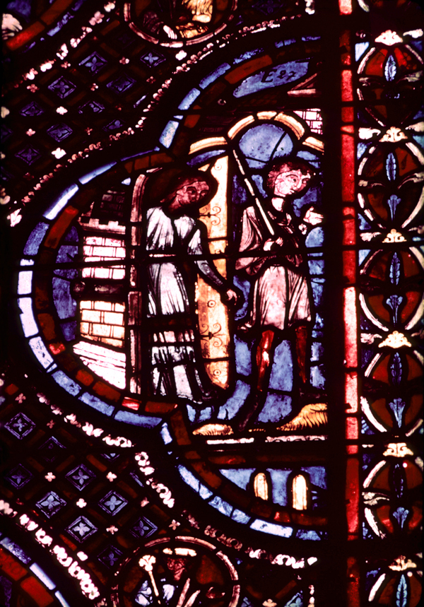 Apse, outer ambulatory, window 16, section 9