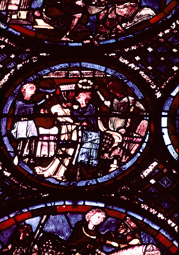Apse, outer ambulatory, window 16, section 15