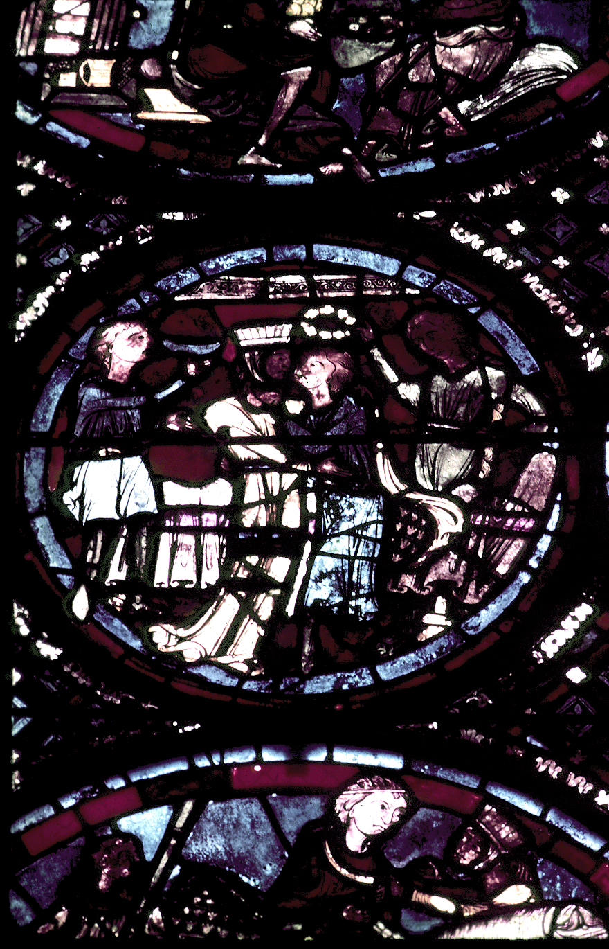 Apse, outer ambulatory, window 16, section 15