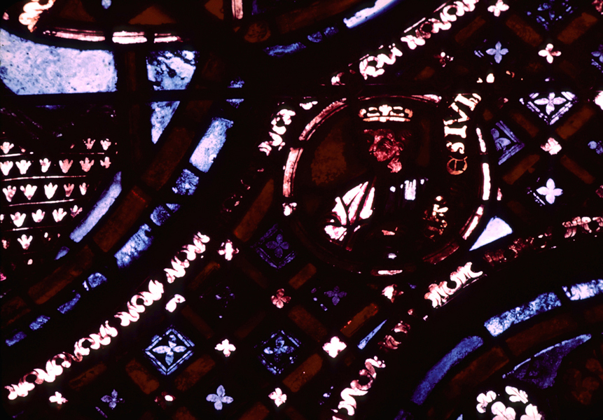 Apse, outer ambulatory, window 16, pl. x