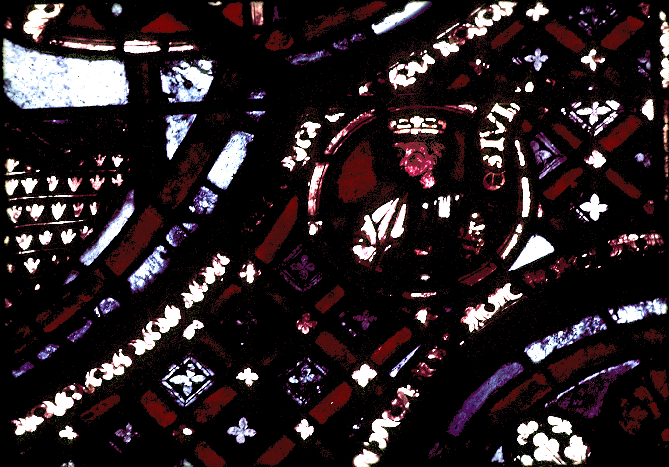 Apse, outer ambulatory, window 16, section X
