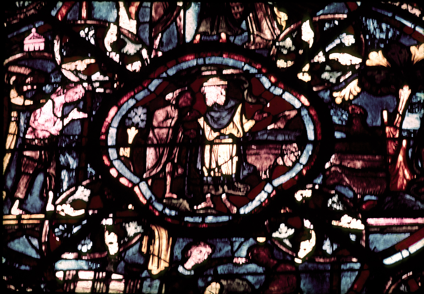 Apse, outer ambulatory, window 16, section 16