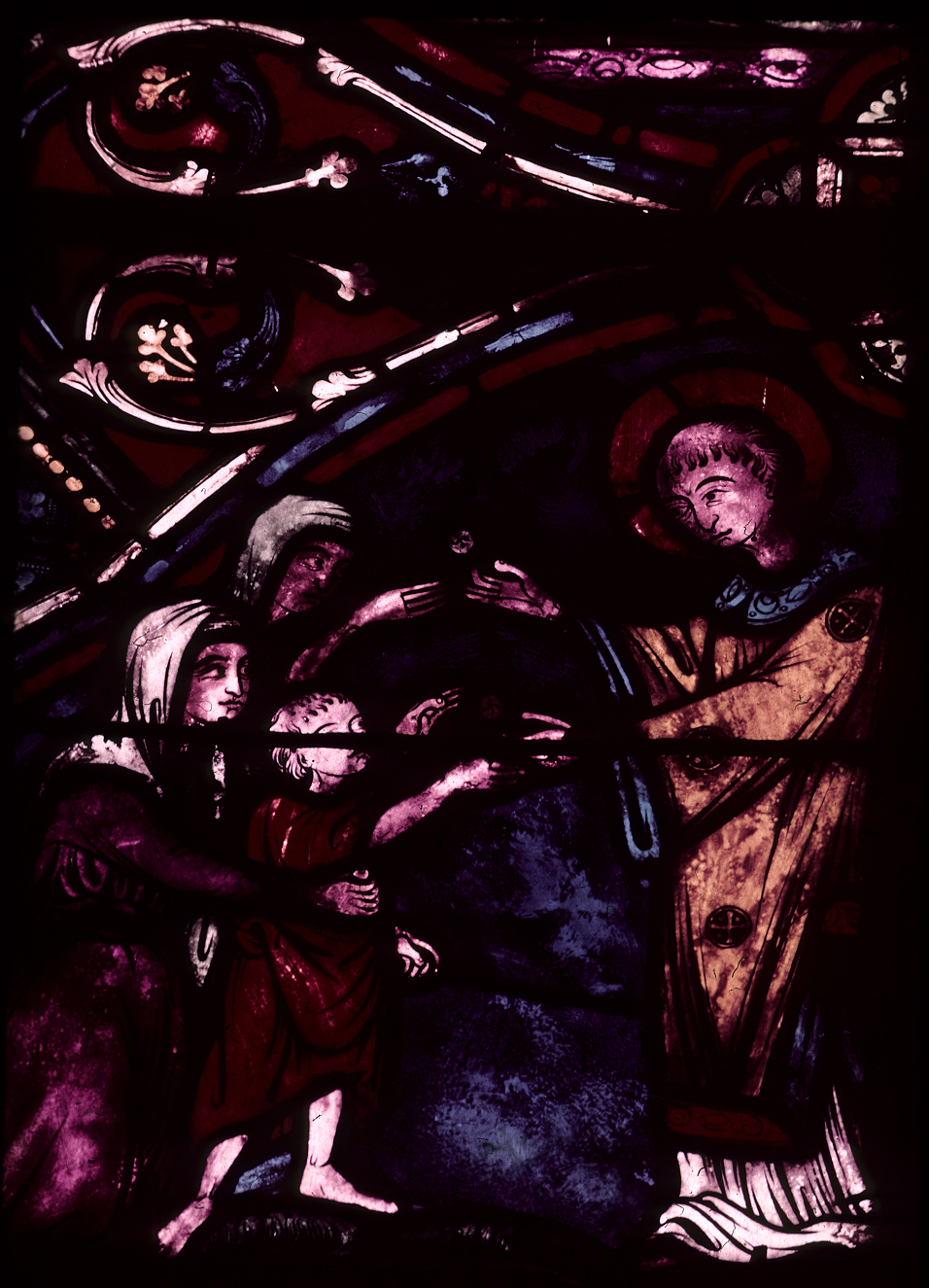 Apse, St. Philomena Chapel, window 9, section 3