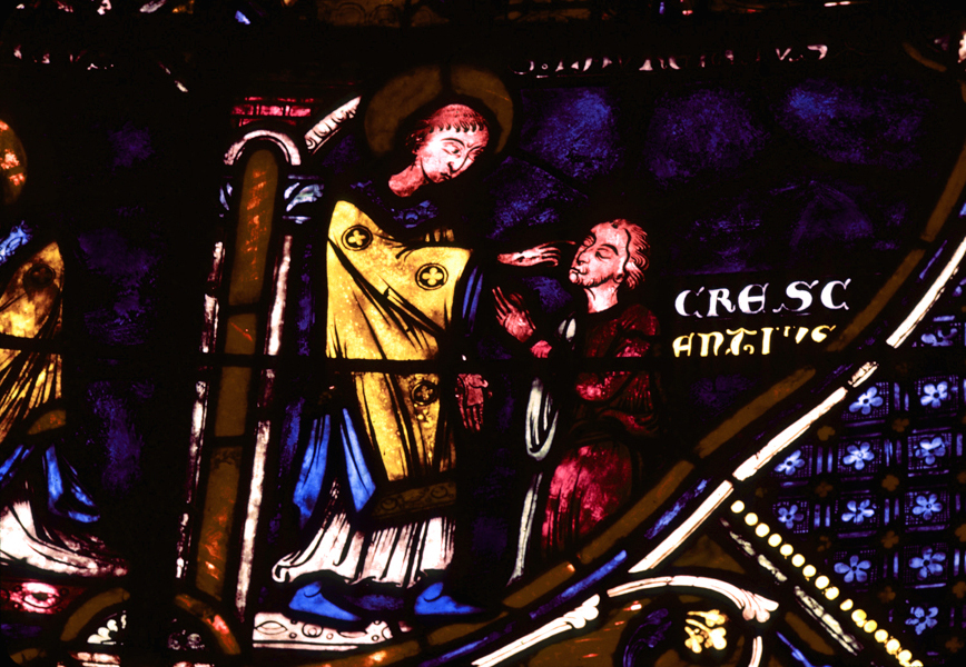 Apse, St. Philomena Chapel, window 9, section 6