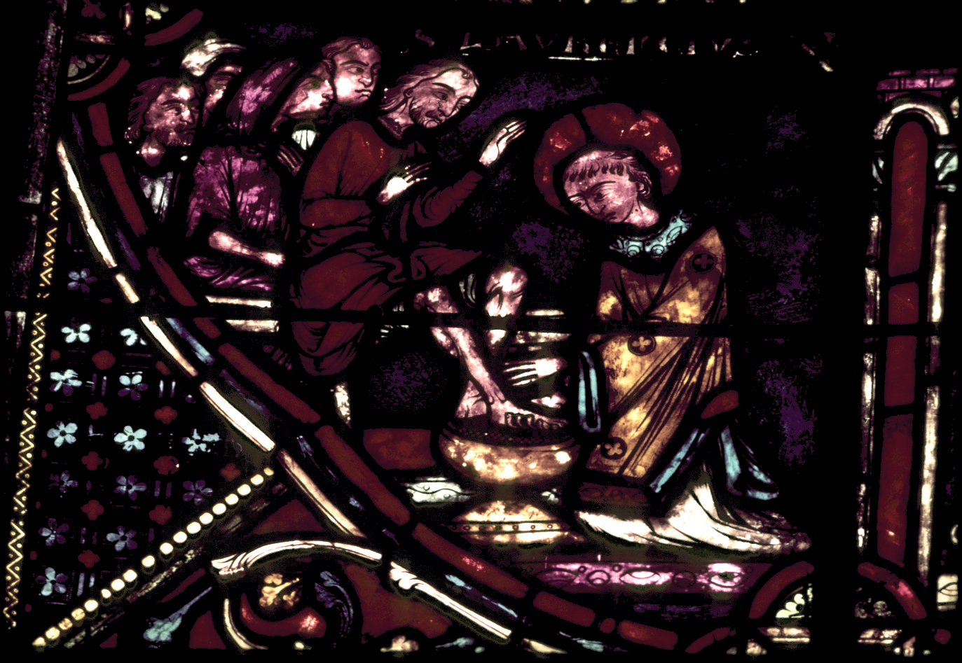 Apse, St. Philomena Chapel, window 9, section 5
