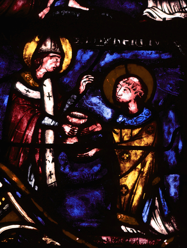 Apse, St. Philomena Chapel, window 9, section 1