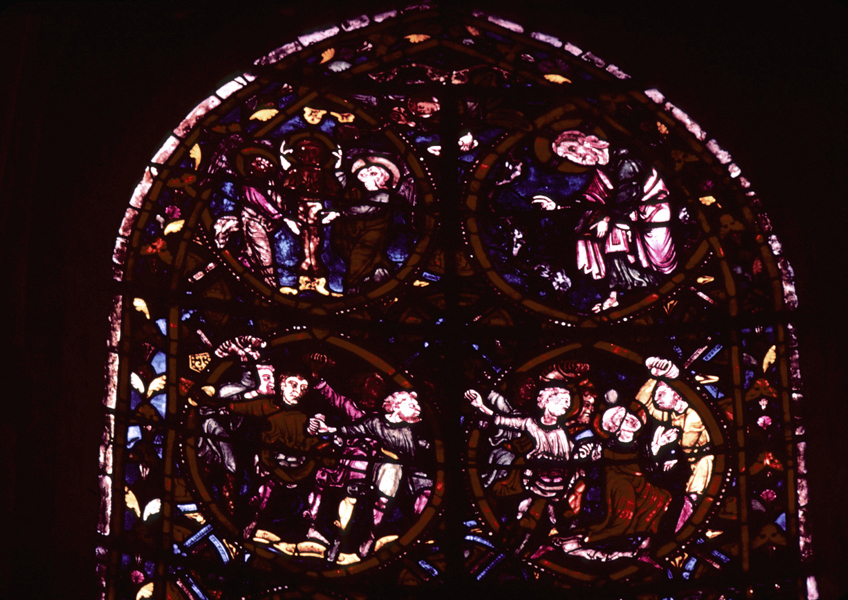 Apse, St. Philomena Chapel, window 8, section 1