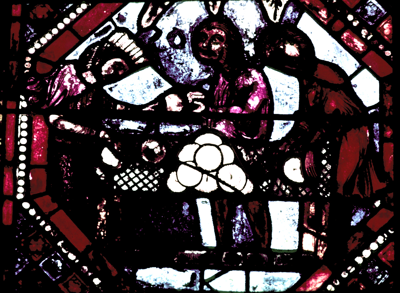 Apse, Joan of Arc Chapel, window 2, section 1